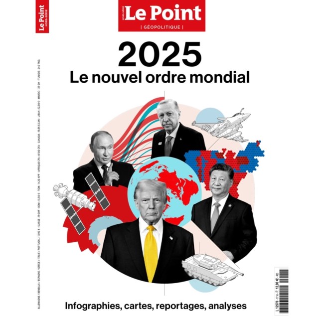 Le Point: Αυτή είναι η νέα τάξη πραγμάτων - Το εξώφυλλο με Τραμπ, Πούτιν, Σι και Ερντογάν