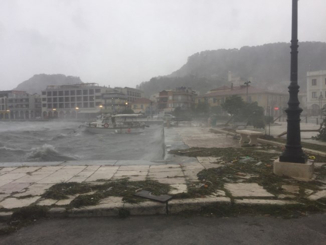 Λιμάνι Ζάκυνθος Ιανός Ζημιές