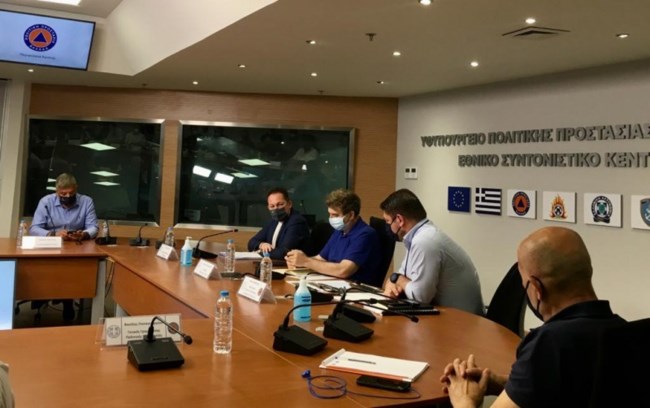 Σύσκεψη Πολιτική Προστασία