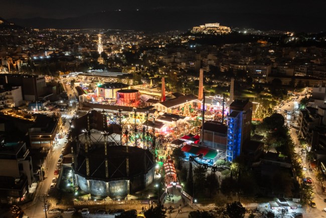 τεχνοπολη χριστουγεννα