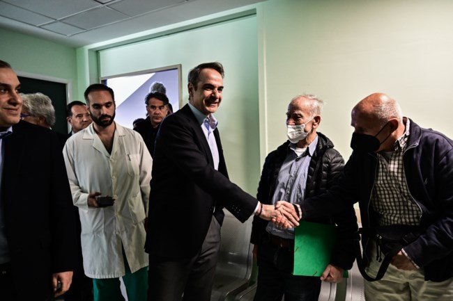 Αυτοψία Μητσοτάκη στο Τζάνειο: Καινούργιο νοσοκομείο που δεν έχει να ζηλέψει τίποτα από τα καλύτερα του ιδιωτικού τομέα