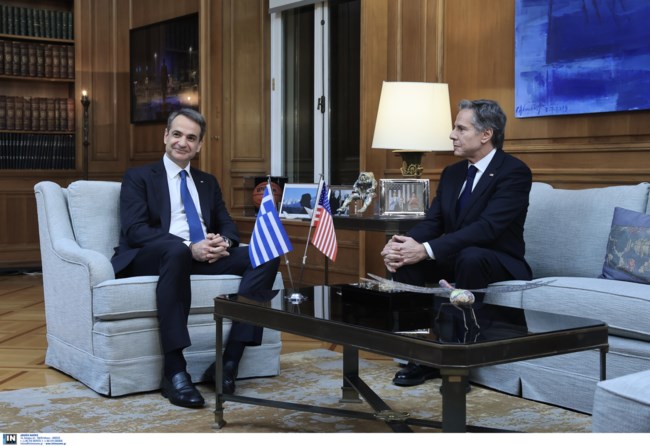 Μητσοτάκης Μπλίνκεν