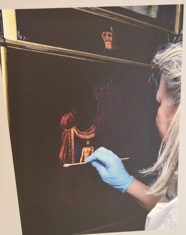 Συντήρηση βασιλικής άμαξας