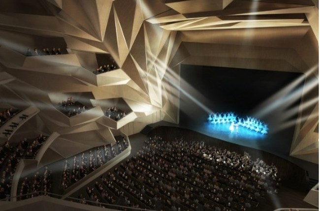 Zaha Hadid Architects, Rabat Opera House. (