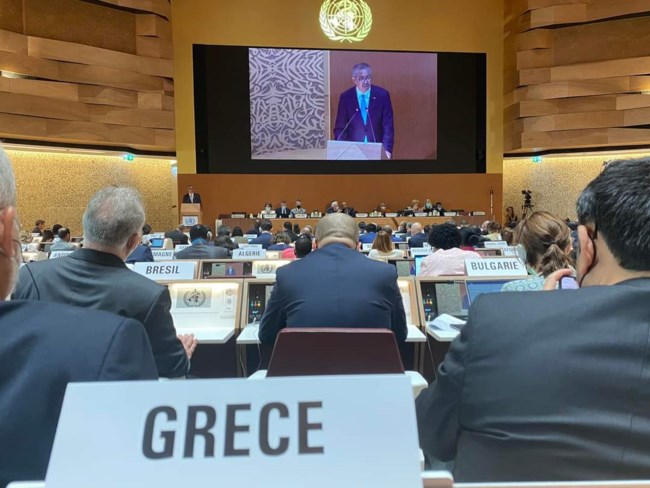 Ζωή Ράπτη στην 75η Παγκόσμια Συνέλευση Υγείας: "Αναπτύσσουμε δίκτυο τηλεψυχιατρικής σε όλη την Ελλάδα"