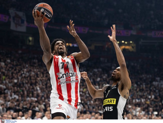 Παρτιζάν-Ολυμπιακός 90-75: Τα "έσπασε" από το τρίποντο και λύγισε στο "καυτό" Βελιγράδι- Διατήρησε την πρωτιά