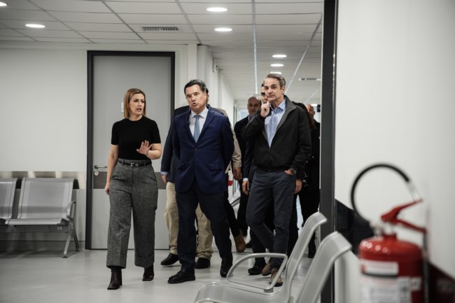 Μητσοτάκης από Κέντρο Υγείας Μαρκοπούλου: "Υλοποιείται η μεγαλύτερη αναβάθμιση του κτιριολογικού εξοπλισμού του ΕΣΥ"