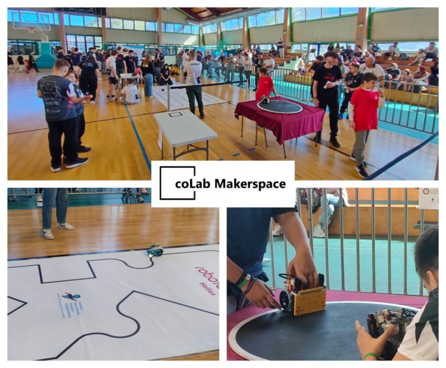 Σημαντική διάκριση για το coLab Makerspace στον εθνικό διαγωνισμό ρομποτικής Robotex Hellas