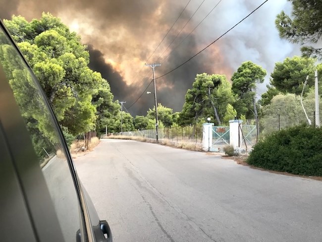 Η Μαρίνα Καρύδα, συγγραφέας βιβλίου για το Μάτι στο TheTOC: Κάπως έτσι θα μύριζε και στο Άουσβιτς, σαν κρεματόριο