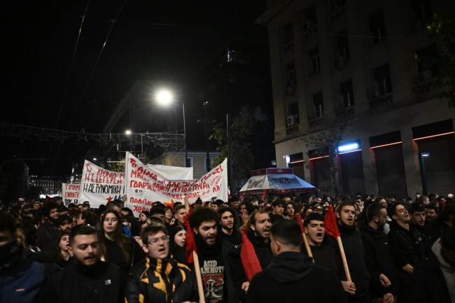 Πορεία για Γρηγορόπουλο