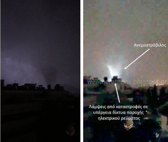 Αποκάλυψη από το Meteo: Το Νέο Ηράκλειο χτύπησε κανονικός ανεμοστρόβιλος [Βίντεο]