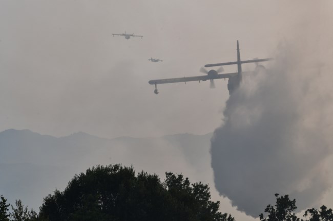 Μαίνονται εστίες στην Ηλεία - Δυνάμεις στα όρια με την Αρκαδία για να μην περάσει η φωτιά από την Γορτυνία