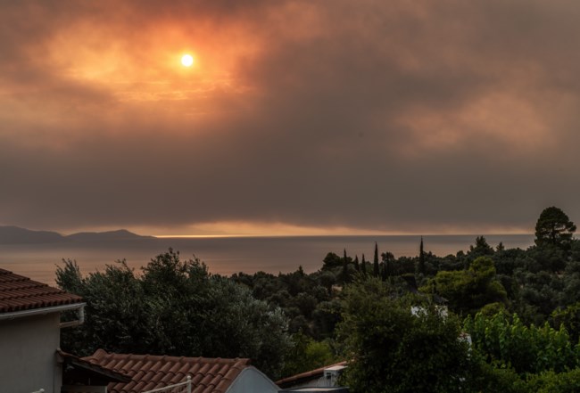 Φωτιά Εύβοια