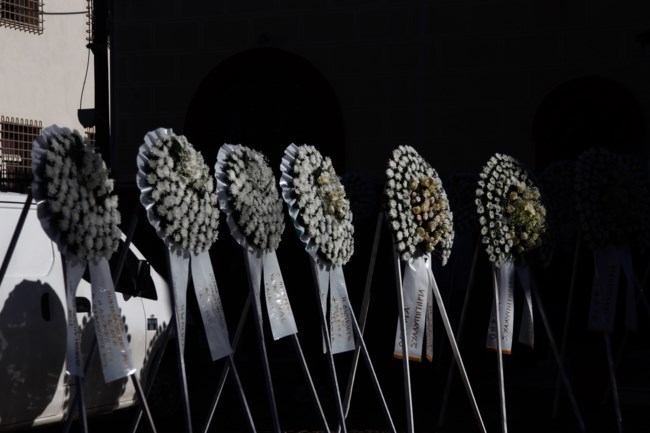 κηδεια βιολαντα ελενη κατσαρου