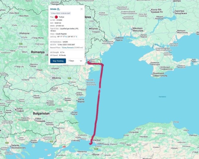 ΧΑΡΤΗΣ ΧΤΥΠΗΜΑ ΡΩΣΙΚΟ DRONE ΣΕ ΤΟΥΡΚΙΚΟ ΤΑΝΚΕΡ