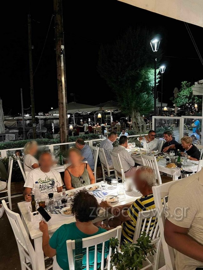 Ο Νίκος Αναστασιάδης απολαμβάνει τις διακοπές του στα Χανιά