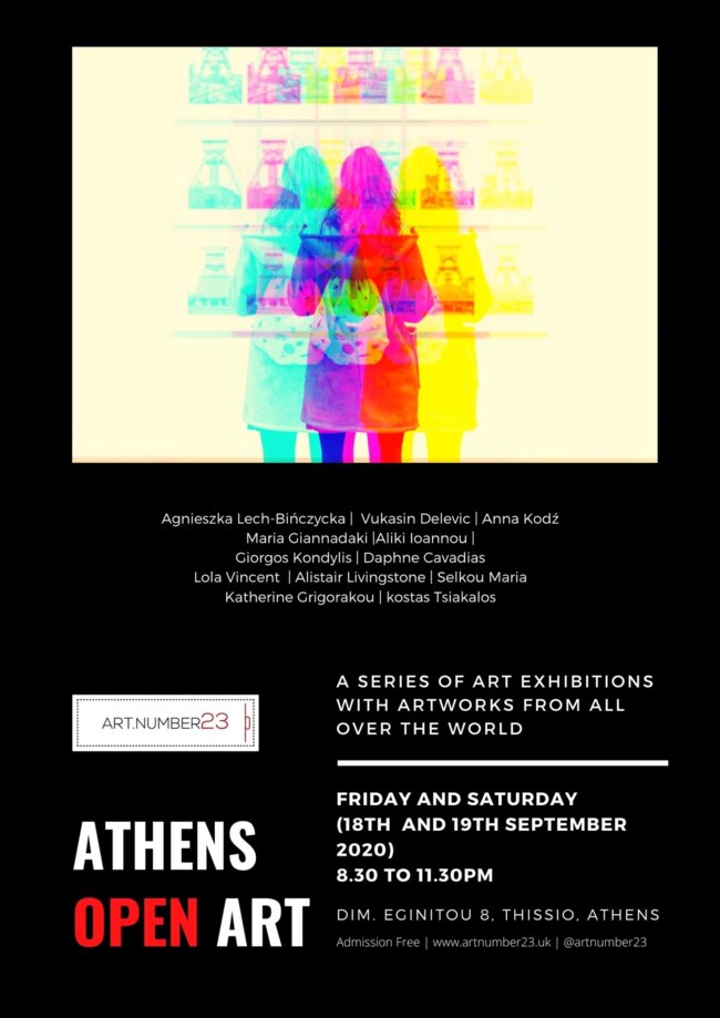 Athens Open Art: Έκθεση στο Θησείο με καλλιτέχνες από όλο τον κόσμο