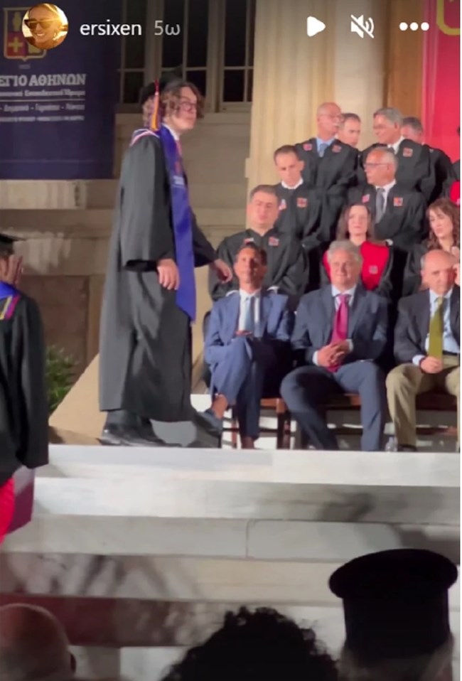Κωνσταντίνος Μαρκουλάκης: Η σπάνια αναφορά στον 18χρονο γιο του που σπουδάζει Ιατρική στο Μιλάνο