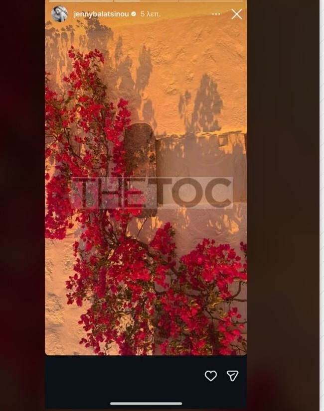 Η Τζένη Μπαλατσινού στρώνει το τραπέζι στο σπίτι της στην Πάτμο - Εικόνες από το εσωτερικό του σπιτιού