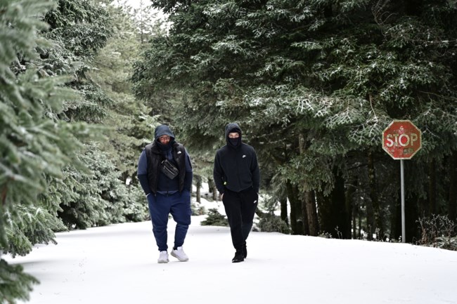 Χιόνια στην Πάρνηθα