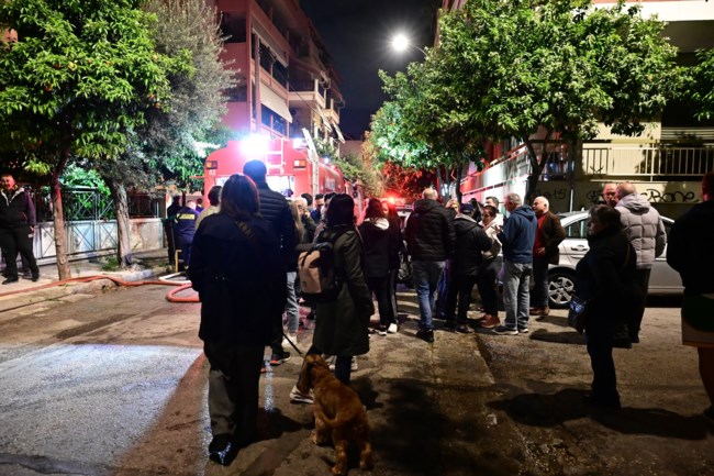 Φωτιά Άνω Πατήσια