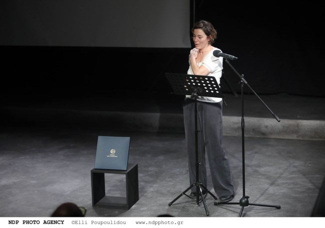 Στη Μαρία Πρωτόπαππα το πρώτο θεατρικό βραβείο "Μάγια Λυμπεροπούλου"