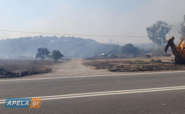 Φωτιά στο Γύθειο