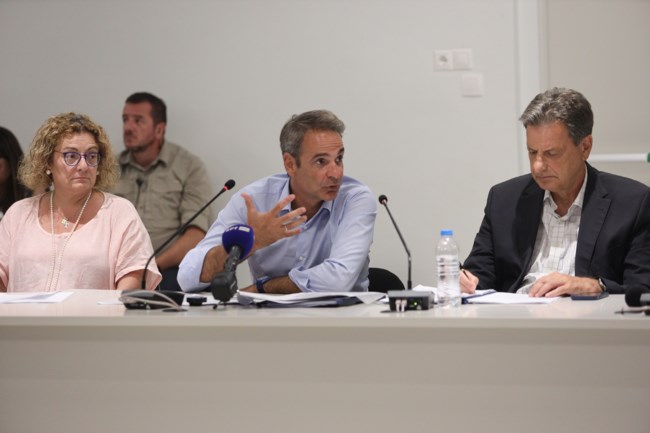 Ομολογία Μητσοτάκη ότι ξέφυγε η φωτιά στην Πεντέλη: "Δεν μπορούμε να είμαστε ικανοποιημένοι"