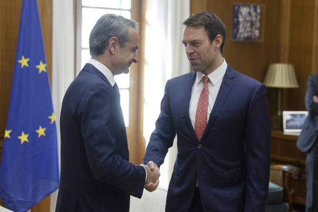 Συνάντηση μιας ώρας Μητσοτάκη - Κασσελάκη στη Βουλή - Ο διάλογος μπροστά στις κάμερες [εικόνες - βίντεο]