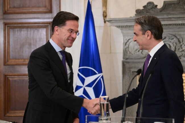 Μητσοτάκης σε Ρούτε: Απαραίτητη η τήρηση του Διεθνούς Δικαίου - Είμαστε στο πλευρό των αμυνόμενων Ουκρανών
