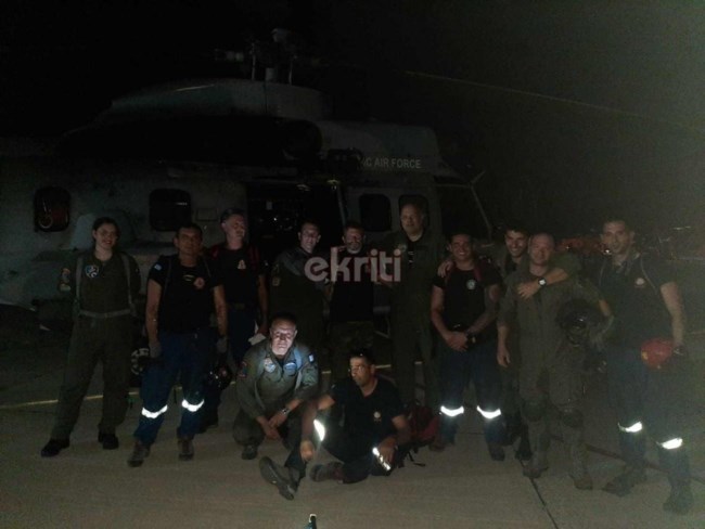 Καρέ καρέ η διάσωση των δύο Ελληνοκαναδών που χάθηκαν στα Σφακιά [εικόνες - βίντεο]