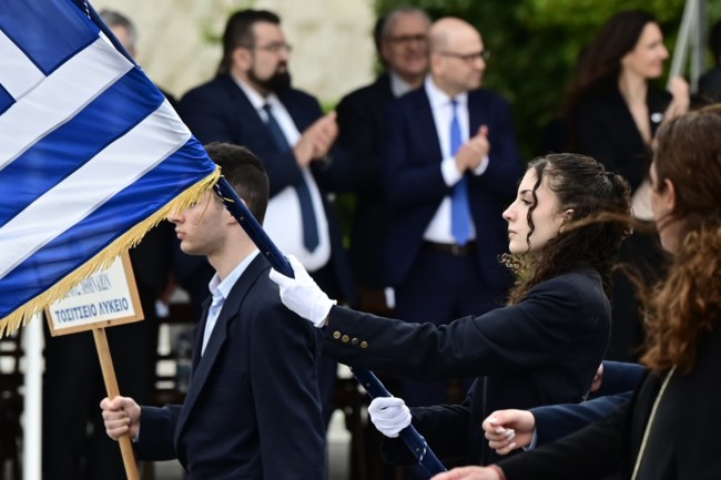 ΜΑΘΗΤΙΚΗ ΠΑΡΕΛΑΣΗ ΑΘΗΝΑ 25Η ΜΑΡΤΙΟΥ