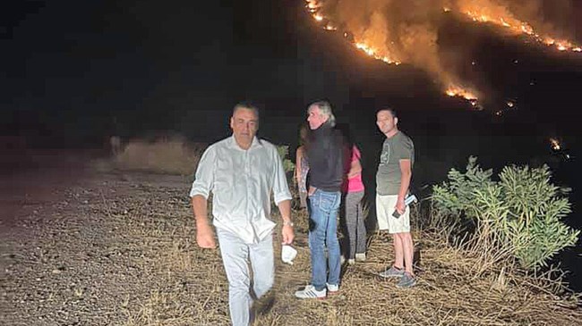 Φωτιά στην Τρίπολη