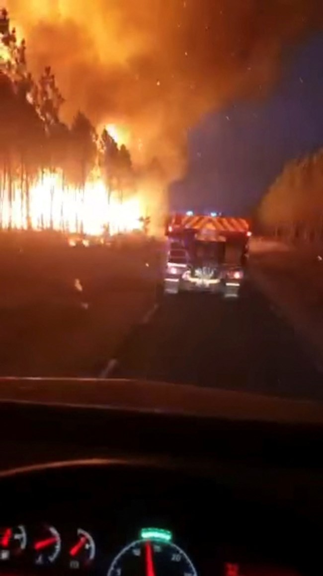Γαλλία φωτιές