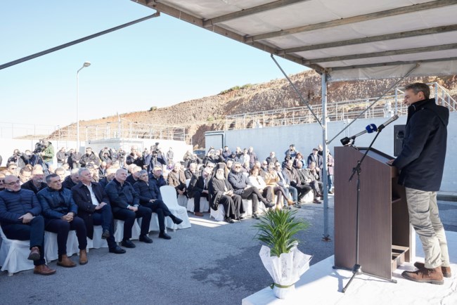 ΜΗΤΣΟΤΑΚΗΣ ΕΓΚΑΙΝΙΑ ΕΡΓΟ ΥΔΡΕΥΣΗΣ