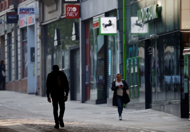 Βρετανία Κορονοϊός Άδειος δρόμος