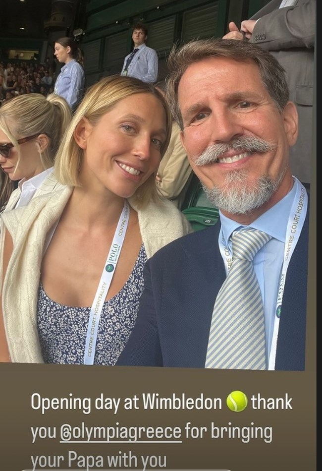 Εκτός Royal Box στο Wimbledon o Παύλος και η κόρη του: Γιατί δεν τους άφησαν να καθίσουν στις πράσινες πολυθρόνες των royal