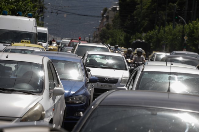 Ασφυκτική κίνηση Αθήνα 3