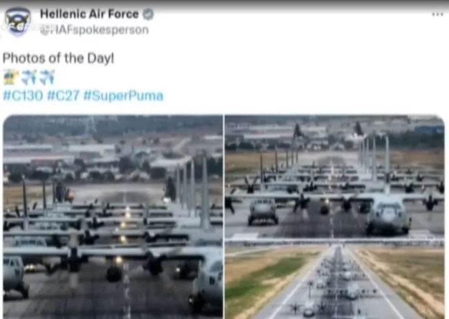 Κατέβηκε η ανάρτηση της Πολεμικής Αεροπορίας με τα C130- "Ανήθικη" κίνηση λόγω του δυστυχήματος, σχολιάζουν τα τουρκικά ΜΜΕ