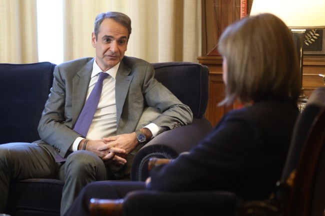 Μητσοτάκης για φάουλ Σούνακ: Ατυχές γεγονός αλλά θετική η δημοσιότητα για τα Γλυπτά του Παρθενώνα