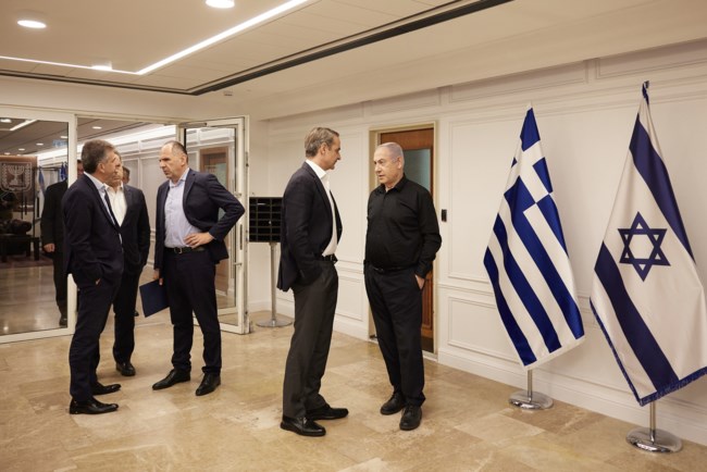 Στο Ισραήλ ο Κυριάκος Μητσοτάκης υπό άκρα μυστικότητα - Φωτογραφίες από τη συνάντηση με τον Νετανιάχου