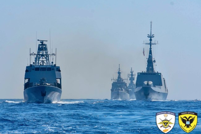 "EUNOMIA": Επίδειξη ισχύος από Ελλάδα, Γαλλία, Κύπρο και Ιταλία στην Αν. Μεσόγειο - Δείτε το εντυπωσιακό βίντεο
