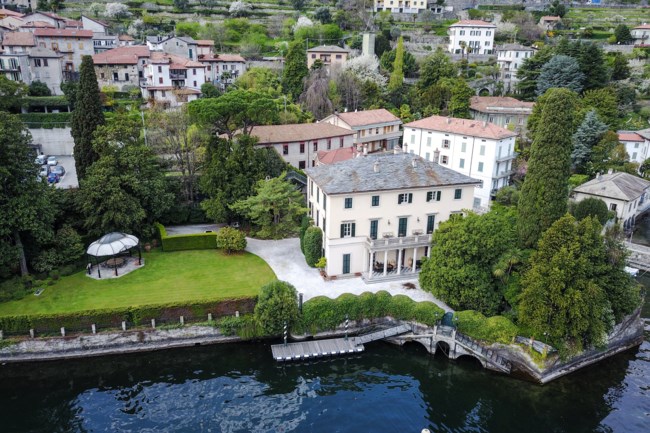 lake como clooney