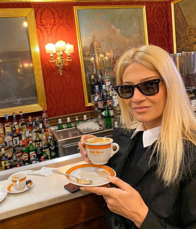 "Απόδραση" στην αιώνια πόλη για την Φαίη Σκορδά