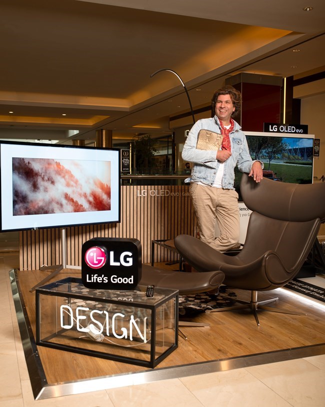 O concept maker Γεώργιος Καράμπελας μας αποκαλύπτει την LG OLED Gallery TV