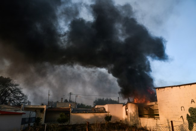 Φωτιά στην Πεντέλη