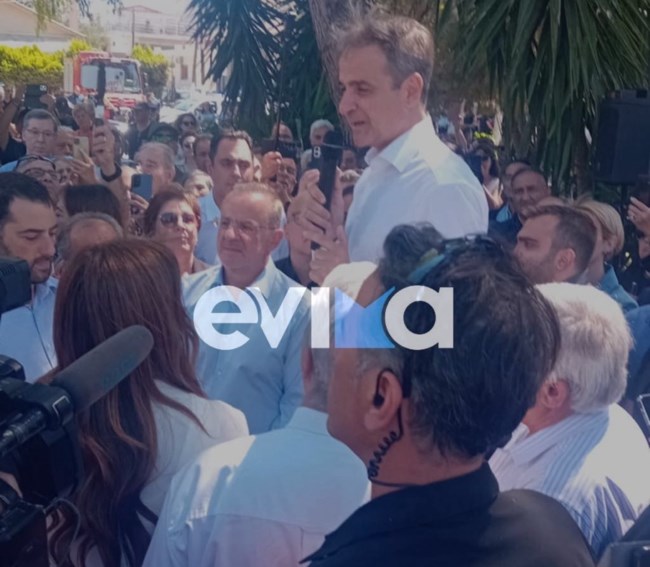 Μητσοτάκης από Εύβοια: Κάθε μέρα εργαζόμαστε για να κάνουμε τη ζωή σας καλύτερη [εικόνες - βίντεο]