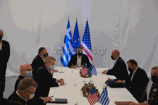 Μητσοτάκης Πομπέο Σούδα