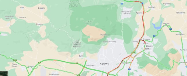 "Κόλαση" στην Αθηνών - Λαμίας: Μποτιλιάρισμα χιλιομέτρων στο ρεύμα προς Αθήνα