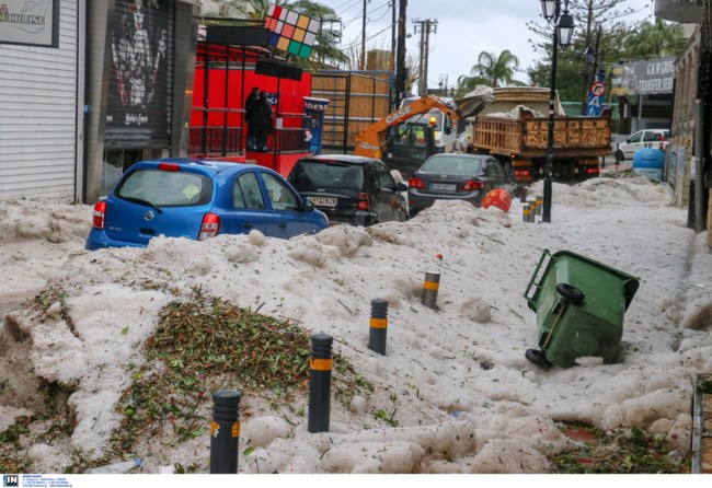 Μάλια Κακοκαιρία Καταστροφές